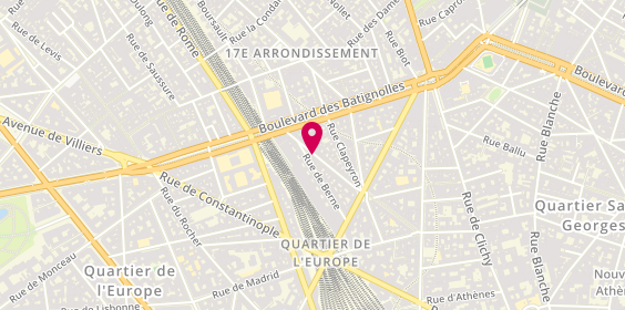 Plan de Brushme, 33 Bis Rue de Moscou, 75008 Paris