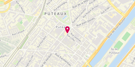 Plan de Saint-Algue, 109 Rue Jean Jaures, 92800 Puteaux