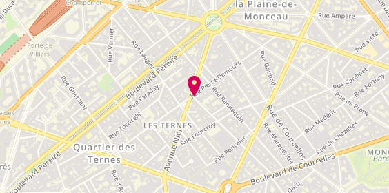 Plan de Coiffure Mixte, 38 Avenue Niel, 75017 Paris