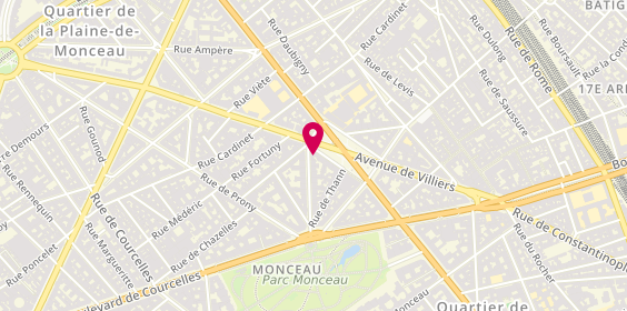 Plan de Actu'Elle et Lui, 20 Rue de Phalsbourg, 75017 Paris