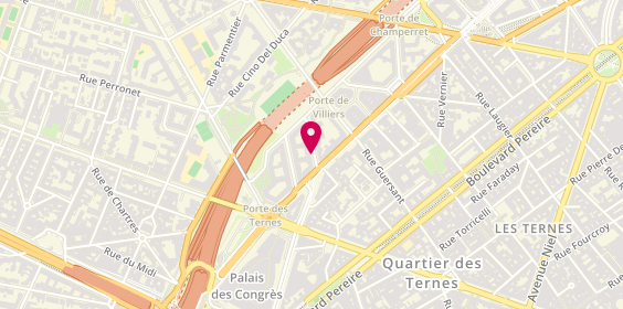 Plan de RIVERA GABRIELA Marquez, 5 Rue du Dobropol, 75017 Paris