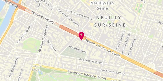 Plan de Louis Germain, 151 avenue Charles de Gaulle, 92200 Neuilly-sur-Seine