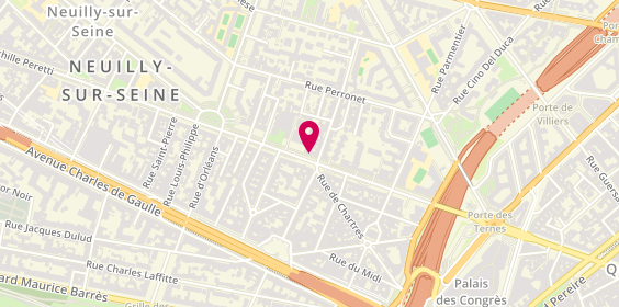 Plan de Jean-Claude BIGUINE, 56 avenue du Roule, 92200 Neuilly-sur-Seine