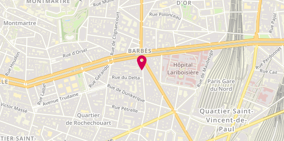 Plan de Niko, 185 Rue Faubourg Poissonnière, 75009 Paris