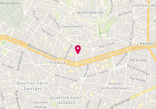 Plan de Savoir Faire des Coiffeurs des Abbesses, 78 rue des Martyrs, 75018 Paris