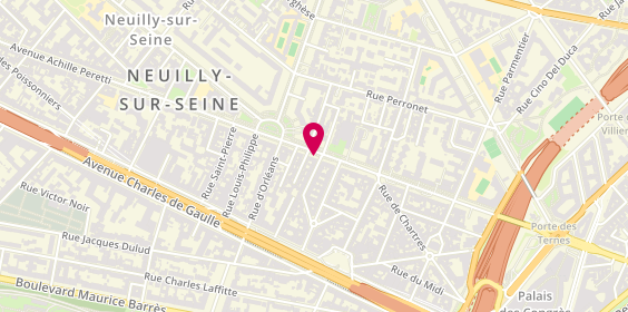 Plan de Jean Marc Maniatis, 77 Avenue Roule, 92200 Neuilly-sur-Seine
