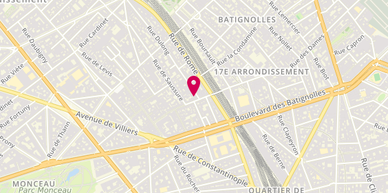 Plan de Sanhugi, 1 Rue Dulong, 75017 Paris