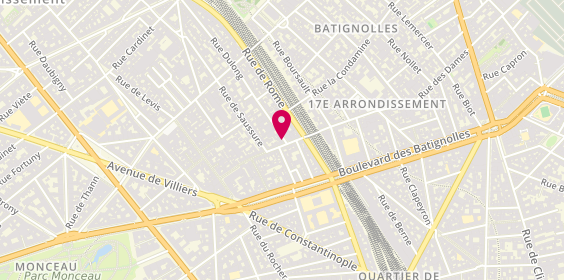 Plan de Bigoudis, 1 Rue Dulong, 75017 Paris