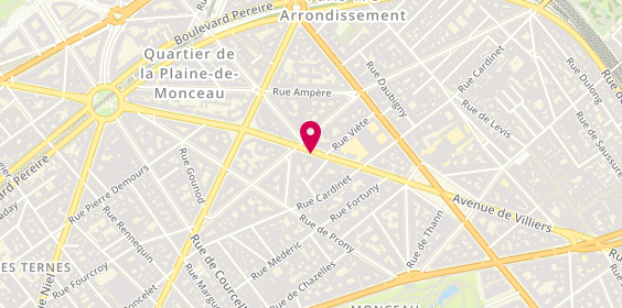 Plan de Dessange, 63 avenue de Villiers, 75017 Paris