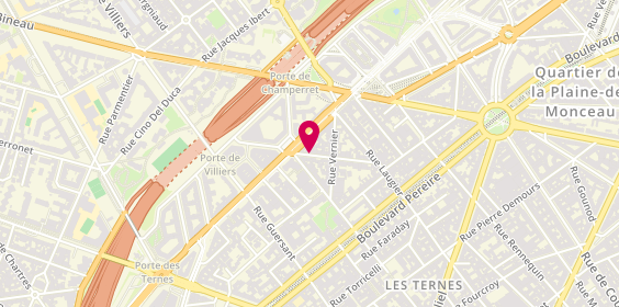 Plan de Atys, 24 Rue Galvani, 75017 Paris