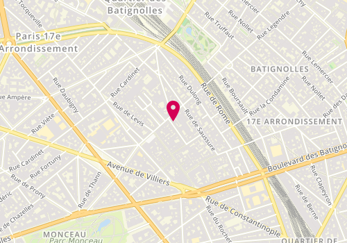 Plan de Lido Coiffure, 22 Rue Claude Pouillet, 75017 Paris