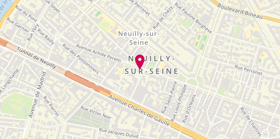 Plan de Christian Gilles, 137 avenue du Roule, 92200 Neuilly-sur-Seine