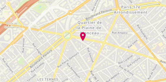 Plan de Coiffure de Prony, 98 Rue de Prony, 75017 Paris