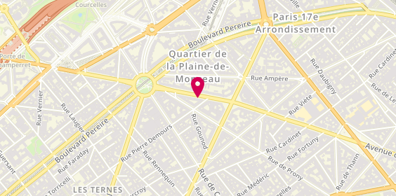 Plan de Asc Coiffure, 95 Avenue Villiers, 75017 Paris