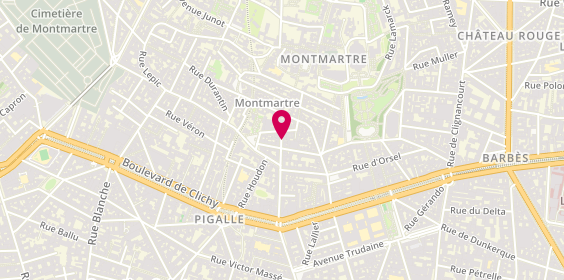 Plan de Wafferkess, 98 rue des Martyrs, 75018 Paris