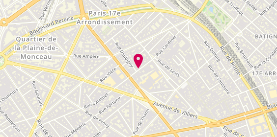 Plan de Naé, 83 Rue Cardinet, 75017 Paris