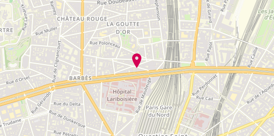 Plan de Salon 11, 11 Rue de Chartres, 75018 Paris
