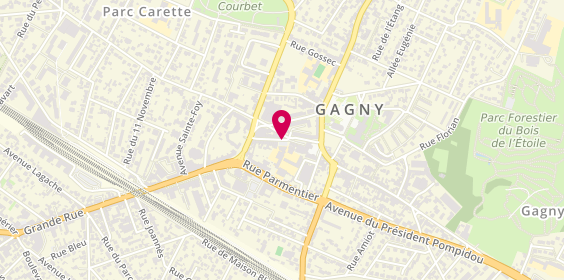 Plan de Look Gagny, 2 Avenue Jean Jaurès, 93220 Gagny