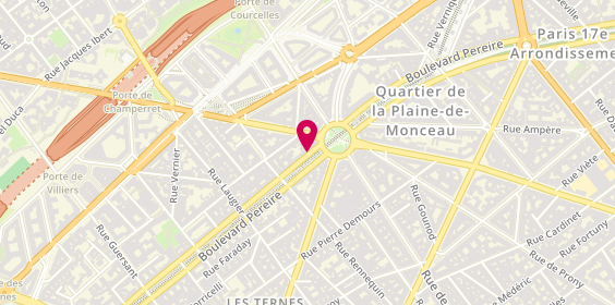 Plan de Dragan Stambolija Coiffure, 124 Boulevard Pereire, 75017 Paris