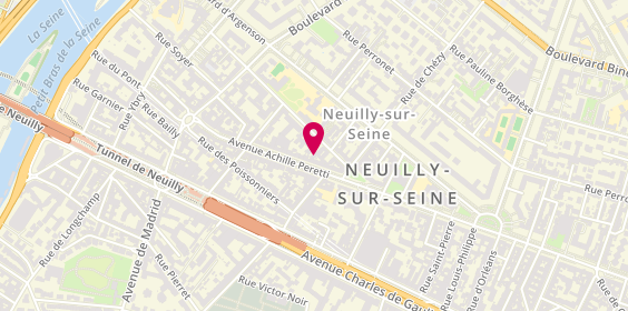 Plan de Franck Provost, 158 Avenue Charles de Gaulle, 92200 Neuilly-sur-Seine