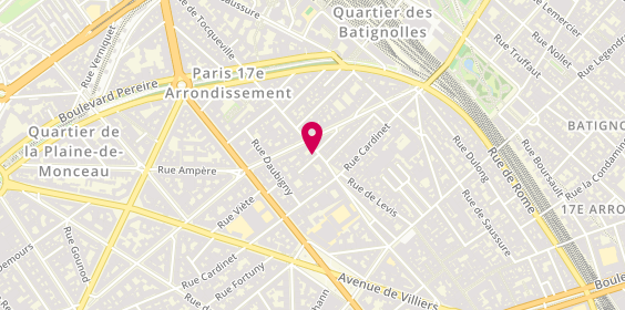 Plan de Saint Algue, 57 Rue de Tocqueville, 75017 Paris