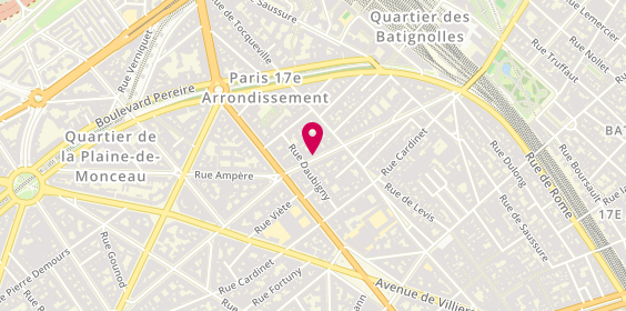 Plan de Iden Coiffure, 42 Rue Jouffroy d'Abbans, 75017 Paris