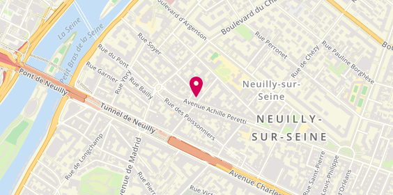 Plan de Abc Atelier Beaute Coiffure Red'One, 13 Bis Rue de l'Église, 92200 Neuilly-sur-Seine