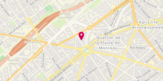 Plan de Alexia Paris, 194 Rue de Courcelles, 75017 Paris