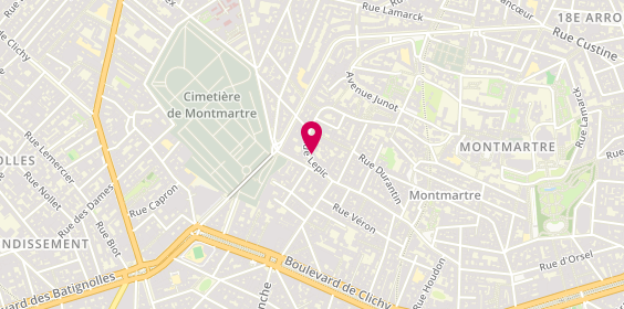 Plan de Jokhoo Rishi, 52 Rue Lepic, 75018 Paris