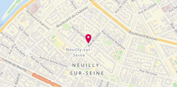 Plan de Michael Tay, 31 Rue de Chézy, 92200 Neuilly-sur-Seine