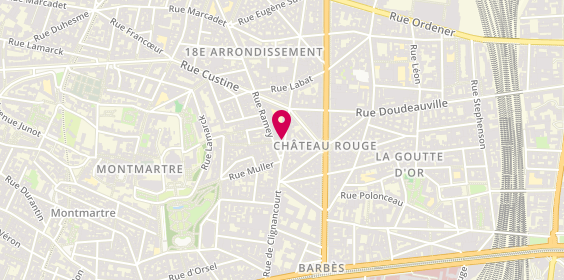 Plan de Atelier Capillaire - Paris 18, 55 Rue de Clignancourt, 75018 Paris
