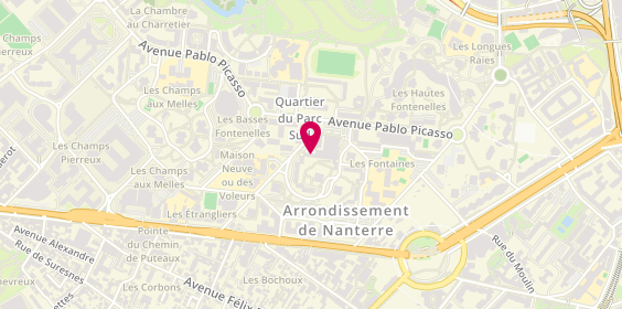 Plan de Prestige Coupe Barber, 38 Rue des Fontenelles, 92000 Nanterre
