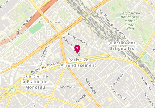 Plan de J.S.B, 97 Rue de Tocqueville, 75017 Paris