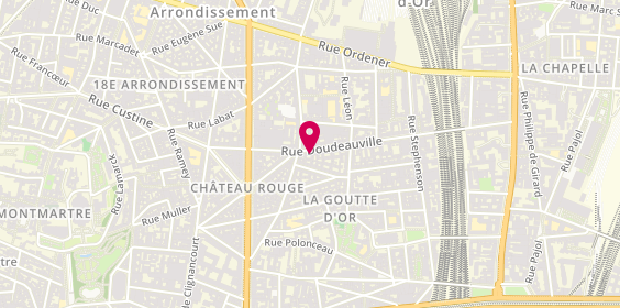 Plan de MCHICHOU Najib, 59 Rue Doudeauville, 75018 Paris
