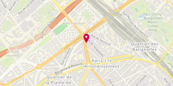 Plan de Evasion Coiffure, 198 Boulevard Malesherbes, 75017 Paris