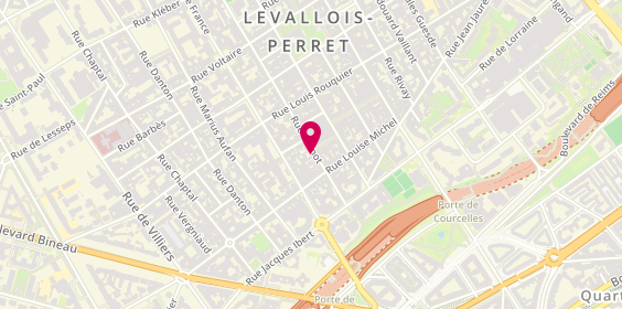 Plan de Charles.b Barber, 23 Rue Carnot, 92300 Levallois-Perret