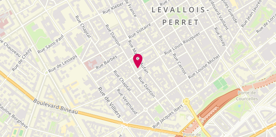 Plan de Créatifs, 25 Rue Louis Rouquier, 92300 Levallois-Perret