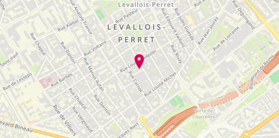 Plan de Juliette By K, 2 place Henri Barbusse, 92300 Levallois-Perret