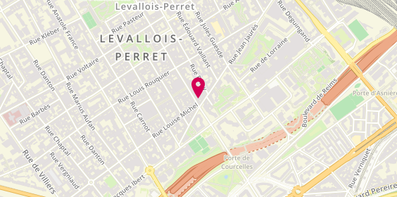 Plan de Jean Louis David, 28 Rue du Président Wilson, 92300 Levallois-Perret