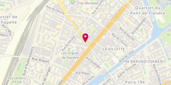 Plan de Coiffure Mode, 193 Rue de Crimee, 75019 Paris