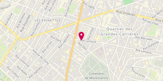 Plan de Air, 145 Rue Lamarck, 75018 Paris