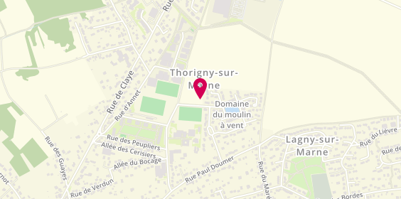 Plan de Salon Coutinho, 2 Rue Victor Hugo, 77400 Thorigny-sur-Marne