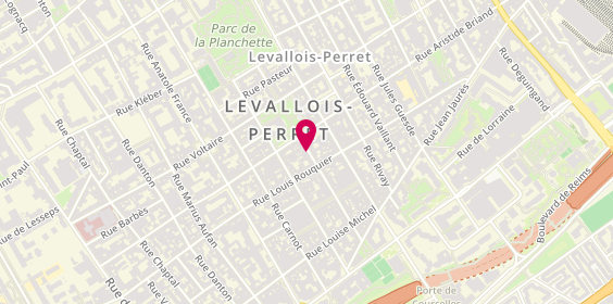 Plan de Camille Albane, 39 Rue Trébois, 92300 Levallois-Perret