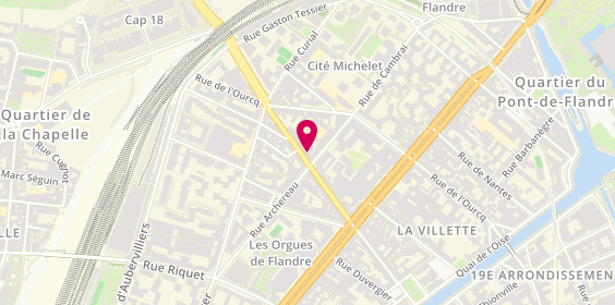 Plan de Arganne, 210 Rue de Crimée, 75019 Paris