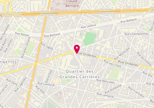 Plan de Smart Coiffure, 205 Rue Ordener, 75018 Paris