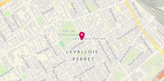 Plan de Beauty Place, 25 Rue Pasteur, 92300 Levallois-Perret