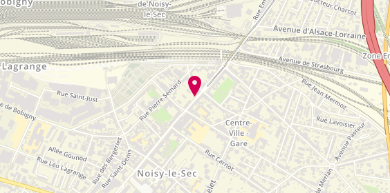 Plan de H.C Coiffure, 93 Rue Jean Jaurès, 93130 Noisy-le-Sec