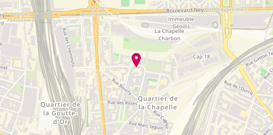 Plan de Thierry Lenoble, 29 Rue Tristan Tzara, 75018 Paris