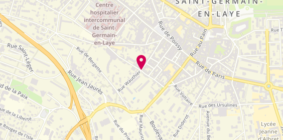 Plan de Eva Immobilier, 28 Rue du Mal Joffre, 78100 Saint-Germain-en-Laye
