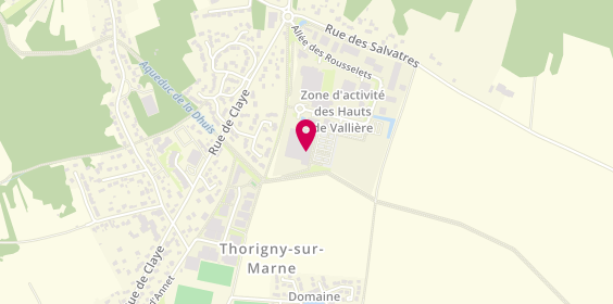 Plan de Saint Algue, 17 All. Des Rousselets C. Commercial Intermarché, 77400 Thorigny-sur-Marne